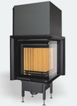 Bef V 450 E art-black Номинална мощност - 5-7 kW, размери - 635/635 mm, диаметър на димоотвода - Ф180 mm, ефективност - 78%.