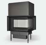 INTER V 8 CP Номинална мощност 6-10 kW, размери - 915/600/500 mm, диаметър на димоотвода - Ф180 mm, ефективност - 80%.