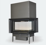 INTER V 9 CP Номинална мощност 8-14,5 kW, размери - 955/600/540 mm, диаметър на димоотвода - Ф200 mm, ефективност - 84%.