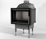 Optim 6 Номинална мощност - 2-6 kW, размери - 605/425 mm, диаметър на димоотвода - Ф150 mm, ефективност - 78,5%. Цена 2 370 лв.