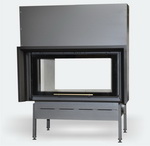 Twin V 9 Номинална мощност - 5-14.4 kW, размери - 880x475/880x475 mm, диаметър на димоотвода - Ф200 mm, ефективност - 83%.