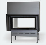 Twin VV 9 Номинална мощност - 5-14.4 kW, размери - 880x475/880x475 mm, диаметър на димоотвода - Ф200 mm, ефективност - 83%.