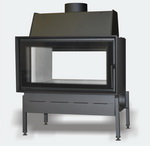 Twin 9 Номинална мощност - 5-14.4 kW, размери - 880x475/880x475 mm, диаметър на димоотвода - Ф200 mm, ефективност - 83%.