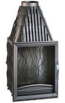 Foyer 6540-44 Горивна камера от чугун; право стъкло; странично отваряне; 16 kW; КПД - 71,4%; размери: 585/540/1205; дължина на цепениците - 50 см; димоотвод - Ф230; тегло 191 кг. Цена 2854 лв.