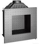Foyer 6576-44 Горивна камера от чугун; право стъкло; странично отваряне; 14 kW; КПД - 75%; размери: 750/547/895; дължина на цепениците - 55 см; димоотвод - Ф200; тегло 175 кг. Цена 2532 лв.